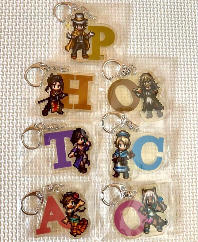 オクトパストラベラーII アクリルキーホルダー Amazon.co.jp: オクトパストラベラー2 アクリルキーホルダー